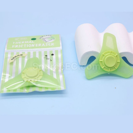 礼品订购陀螺热摩擦橡皮擦广告
