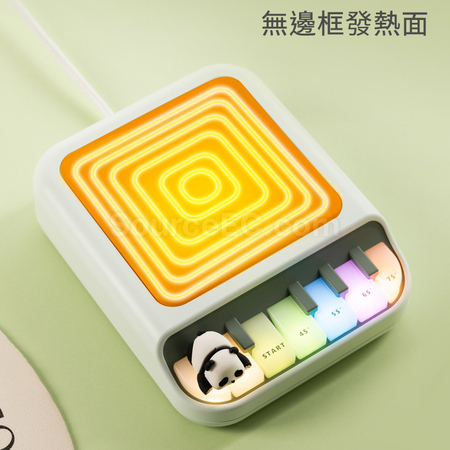 礼品订购加热恒温保温暖杯垫广告