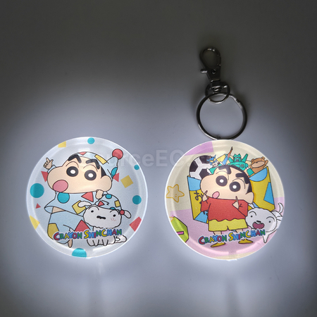 礼品订购发光胸章广告