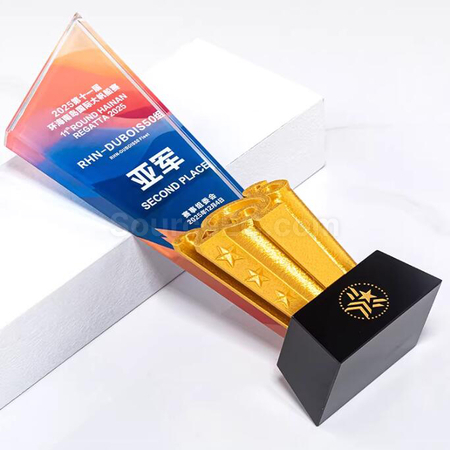 礼品订购2026水晶奖座广告