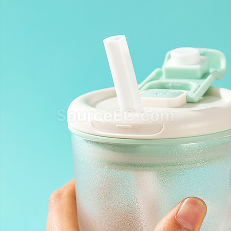 礼品订购玻璃自动搅拌摇摇杯广告