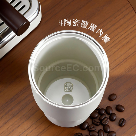 礼品订购不锈钢陶瓷保温杯广告