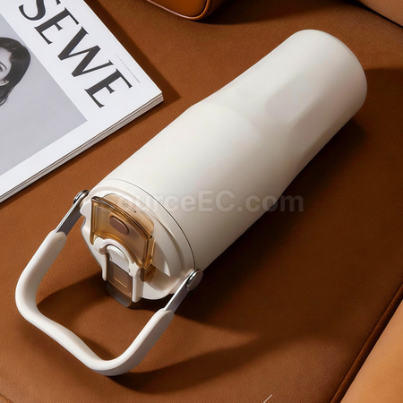 礼品订购不锈钢陶瓷保温杯广告