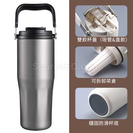 礼品订购不锈钢陶瓷保温杯广告