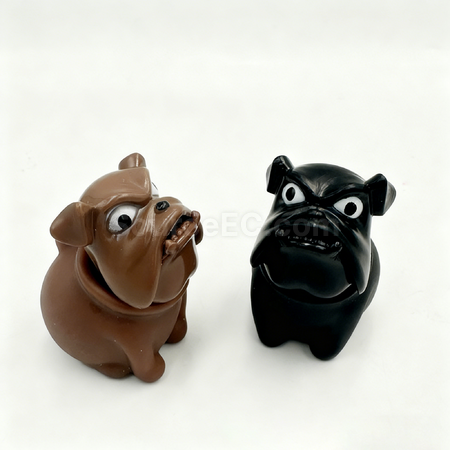 礼品订购恶犬狗头捏捏乐减压玩具广告