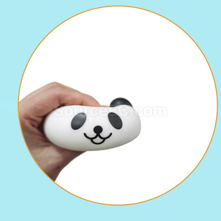 礼品订购熊猫捏捏乐解压玩具广告