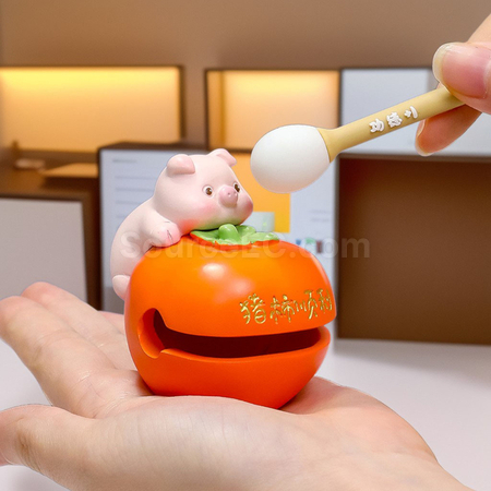 礼品订购减压木鱼广告