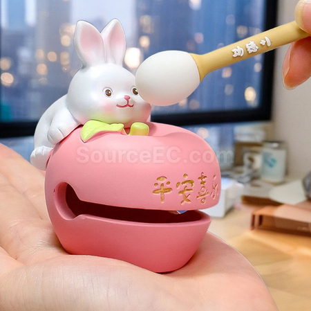 礼品订购减压木鱼广告