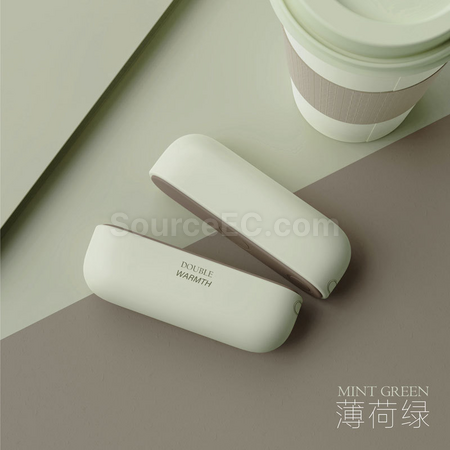礼品订购便携分体双手暖手宝广告