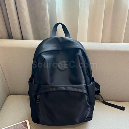 礼品订购通勤电脑牛津大容量防水休闲双肩包广告