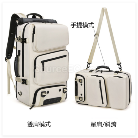 礼品订购超大容量多功能行李背包广告