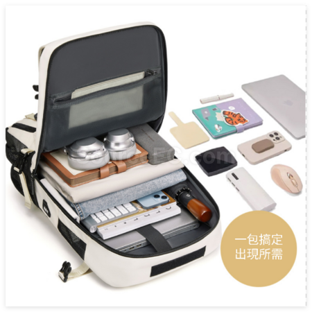 礼品订购超大容量多功能行李背包广告