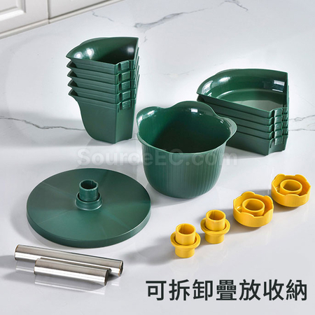 礼品订购旋转火锅备菜盘广告