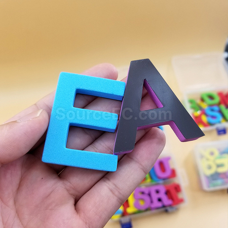 礼品订购EVA字母数字冰箱贴广告