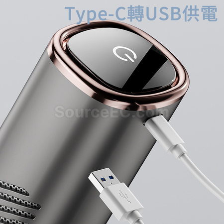 礼品订购USB车载净化器广告