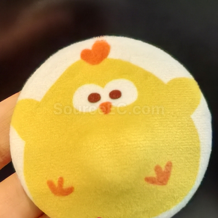 礼品订购定制3D立体凸凸捏捏毛绒吧唧广告