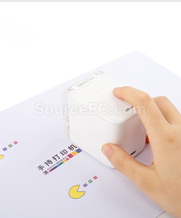 礼品订购无线便携手持彩色打印机广告