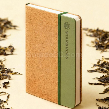 礼品订购茶叶渣笔记本商务套装广告
