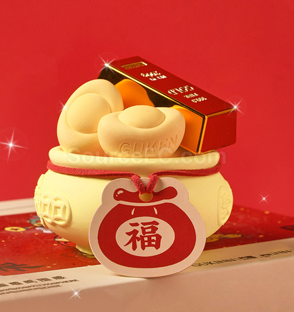 礼品订购元宝香薰广告