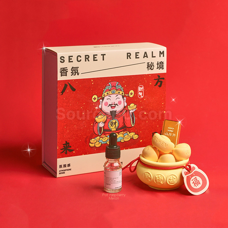 礼品订购元宝香薰广告