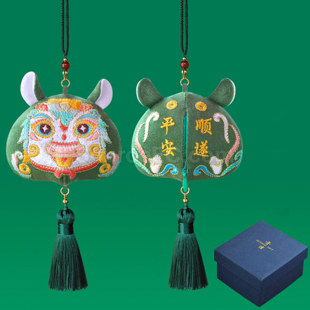 礼品订购十二生肖香囊广告