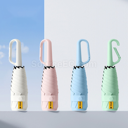 礼品订购mini五折雨伞广告