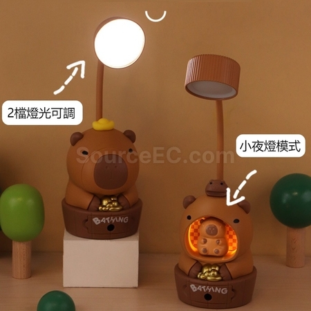 礼品订购充电LED台灯卡通公仔摆件（削筆刀）广告
