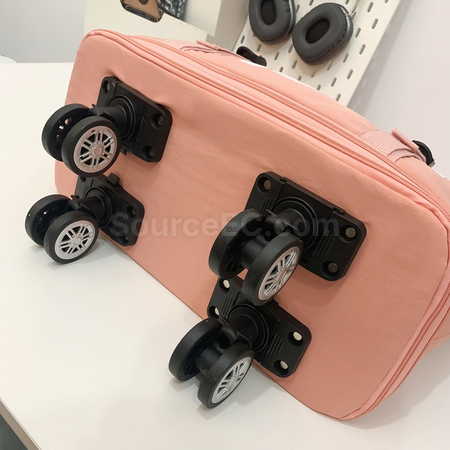礼品订购旅行可伸缩带轮滑旅行袋广告