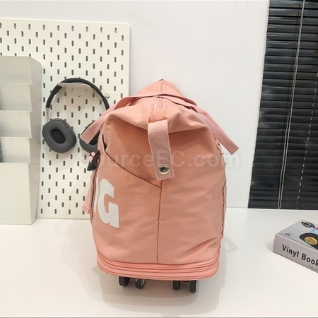 礼品订购旅行可伸缩带轮滑旅行袋广告