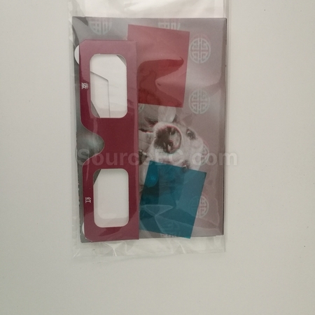 礼品订购3D纸眼镜广告