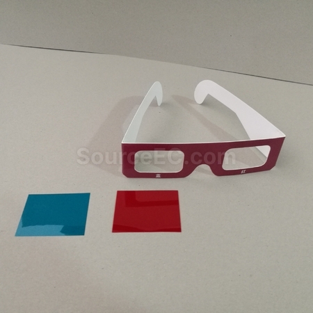 礼品订购3D纸眼镜广告