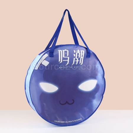 礼品订购圆形手提编织袋可定制广告