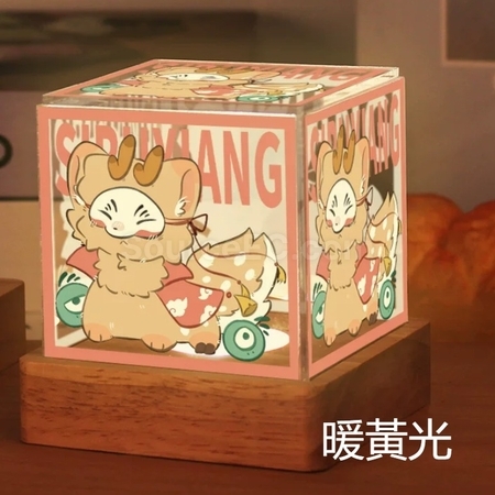 礼品订购卧室摆件小夜灯广告