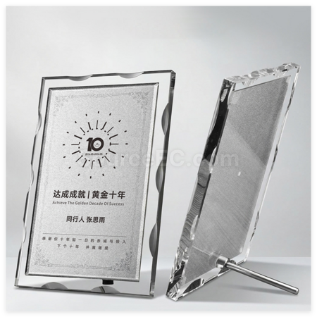 礼品订购水晶奖牌广告
