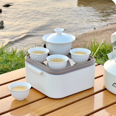 礼品订购便携旅行功夫茶具广告