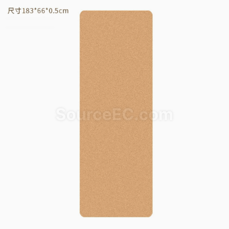 礼品订购软木防滑瑜伽垫广告