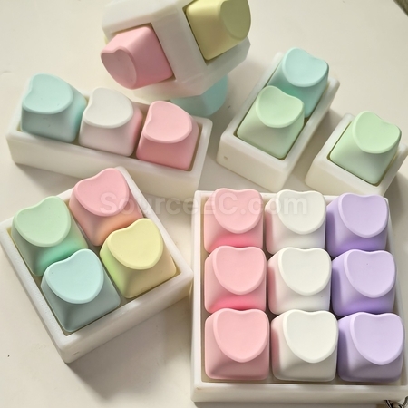 礼品订购定制爱心按键减压玩具广告