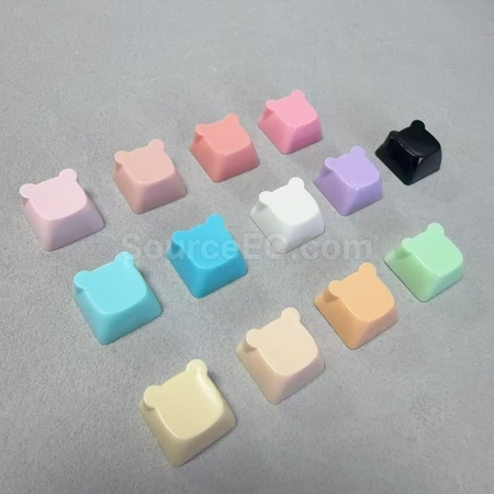 礼品订购定制熊头按键减压玩具广告
