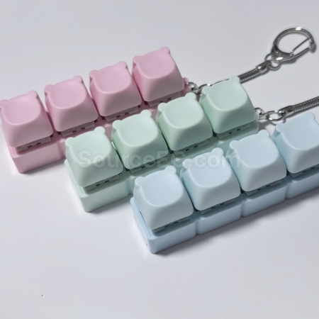 礼品订购定制熊头按键减压玩具广告