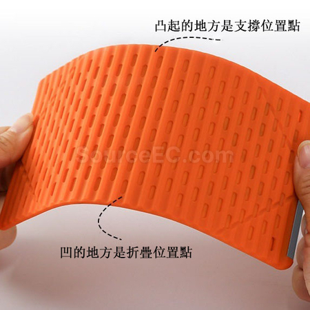 礼品订购柔性硅胶变形手机支架广告