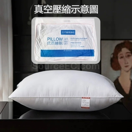礼品订购压缩枕芯（枕头）广告
