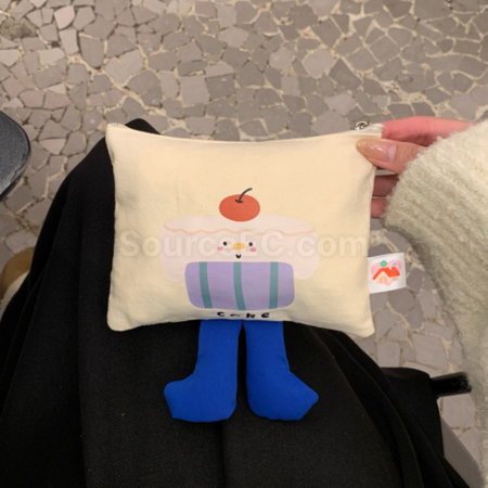 礼品订购帆布零钱包广告
