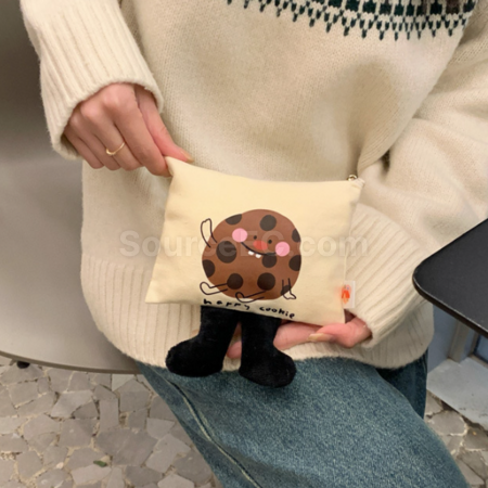礼品订购帆布零钱包广告