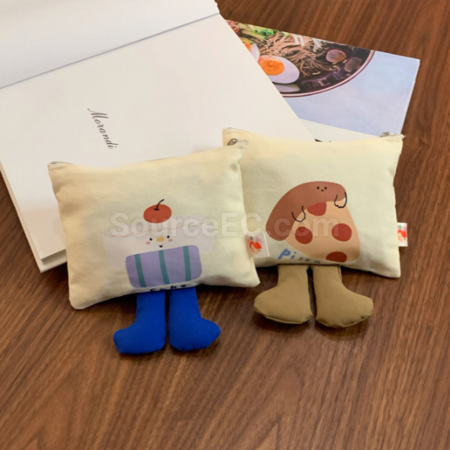 礼品订购帆布零钱包广告