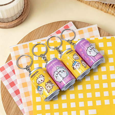 礼品订购易拉罐钥匙扣可定制图案广告