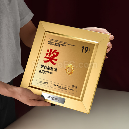 礼品订购金属奖牌广告