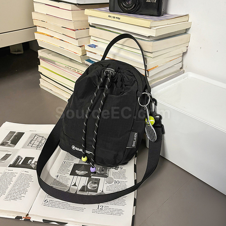 礼品订购单肩斜挎包大容量水杯包广告