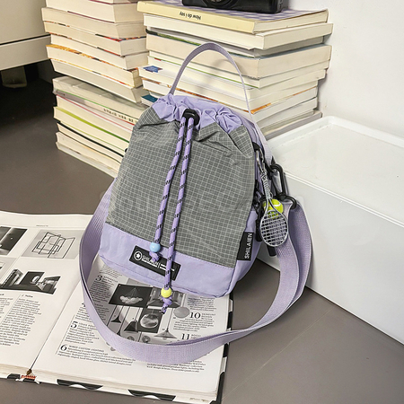 礼品订购单肩斜挎包大容量水杯包广告
