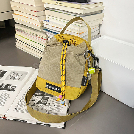 礼品订购单肩斜挎包大容量水杯包广告
