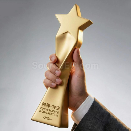 礼品订购创意树脂奖座广告